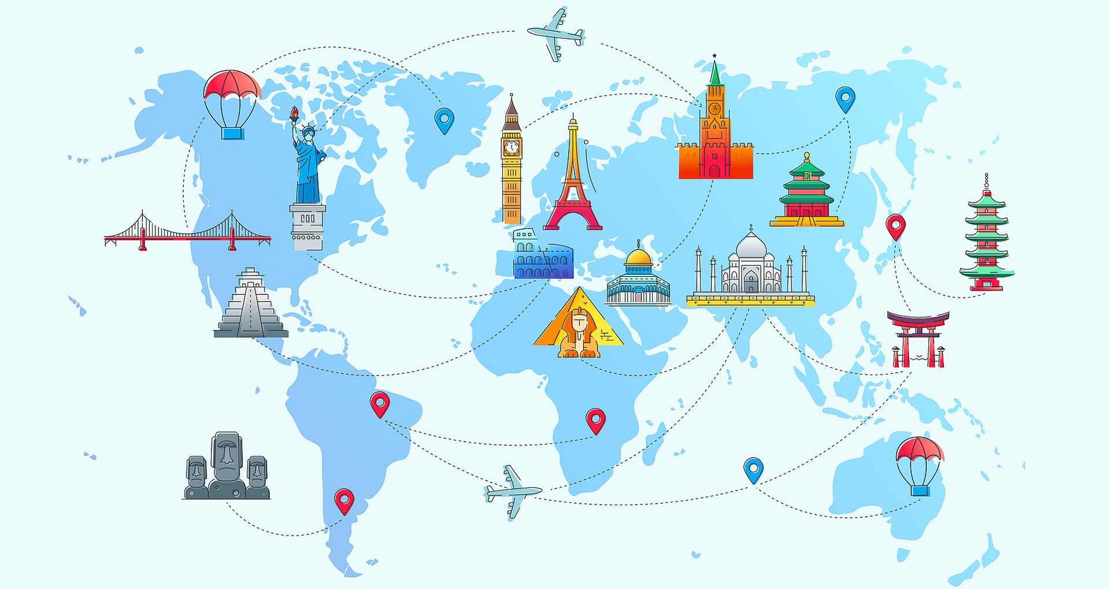 Mapa interactivo - Viajar con facilidad - Su portal de historias de viajes